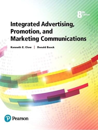 Integrated Advertising, Promotion, and Marketing Communication…