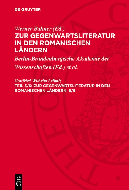 Zur Gegenwartsliteratur In Den Romanischen L?Ndern, 5/6