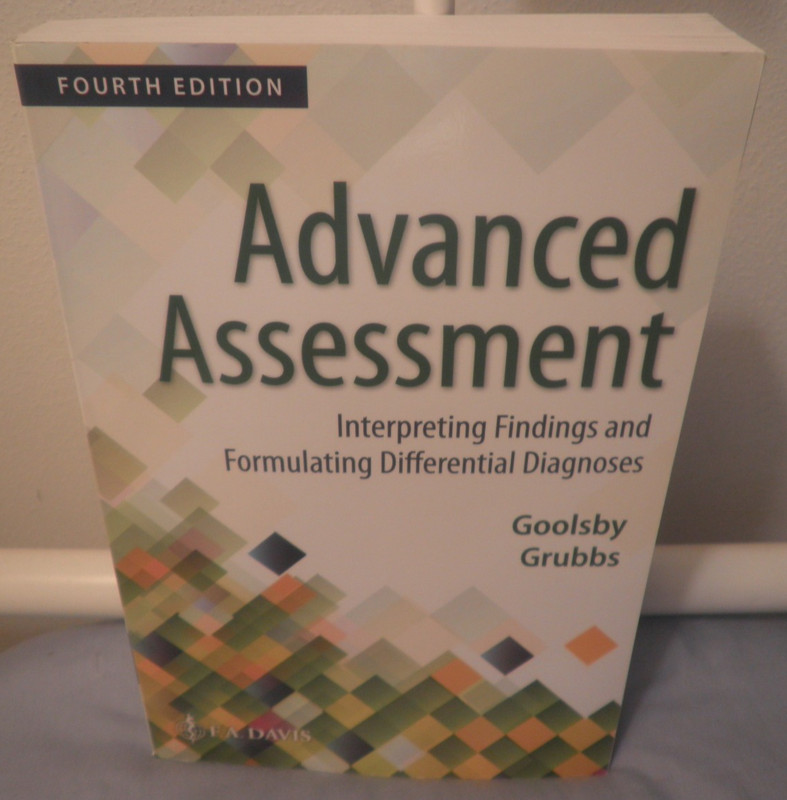 Advanced Assessment: Interpreting Findings-Grubbs-4th Ed-Excellent Cond.-F/SHIPP