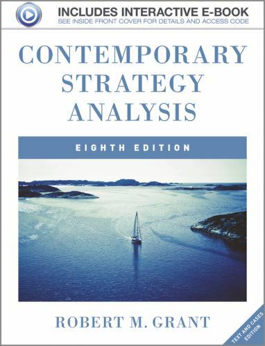Contemporary Strategy Analysis: Text a- 9781119941897, paperback, Robert M Grant