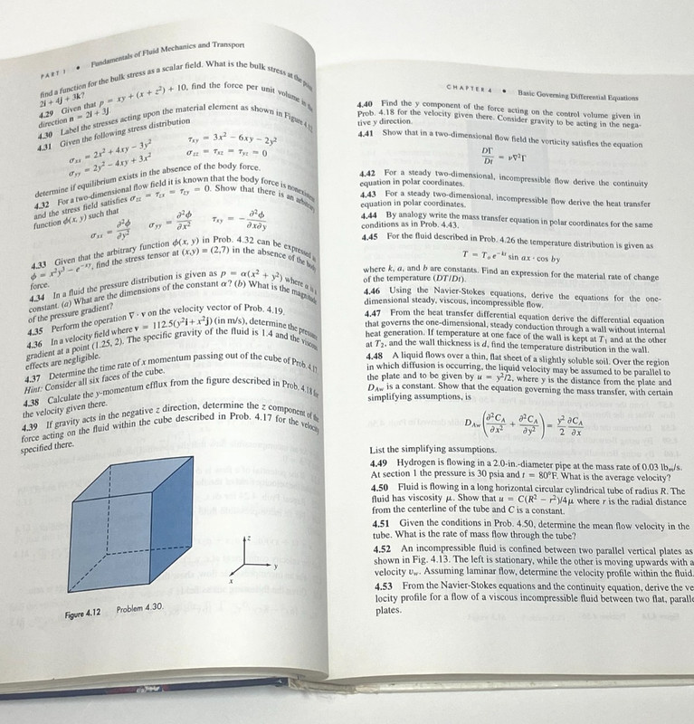 Fluid Mechanics Textbook 9th Edition Streeter Wylie Bedford Vintage 1998 gallery