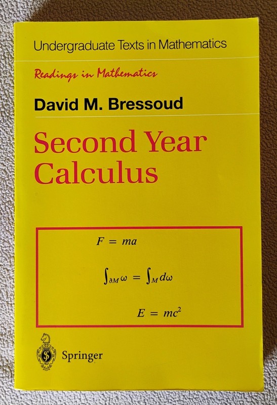 Second Year Calculus by David M. Bressoud