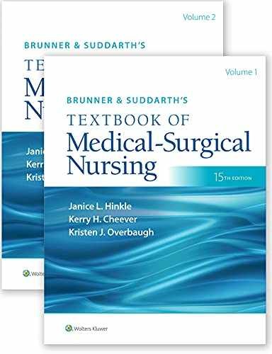 Brunner & Suddarth’s Textbook of – Hardcover, by Hinkle PhD RN – Very Good i