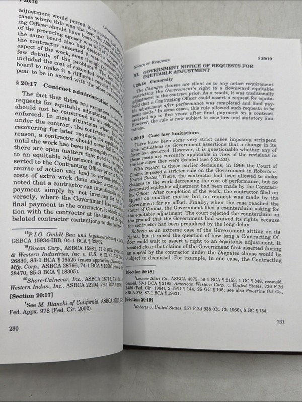 Government Contract Changes Third Edition Volume 2 Law Book By Nash & Feldman gallery