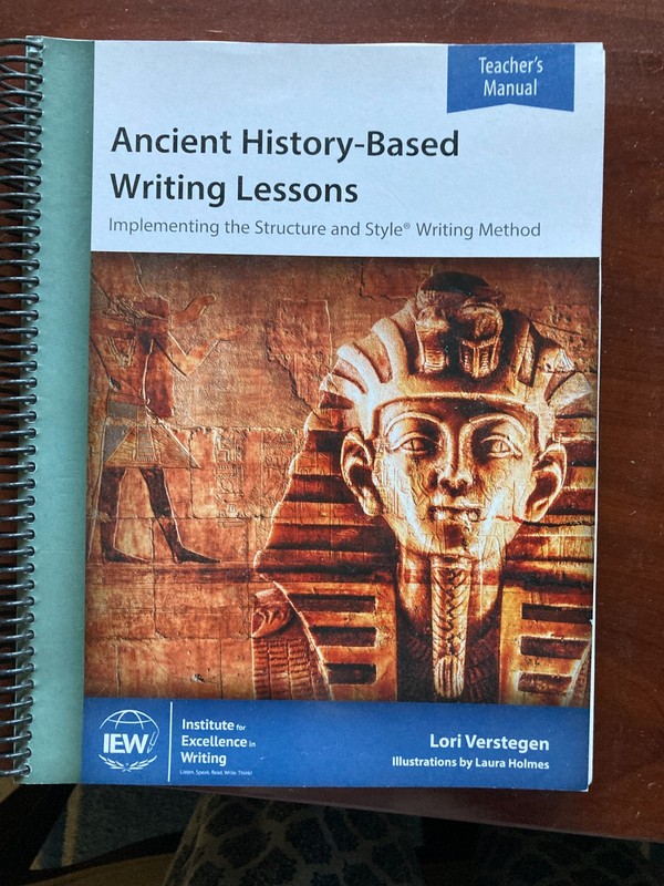 US History Based Writing Lessons IEW Student book and Teacher's manual gallery