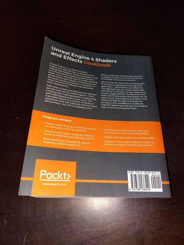 Unreal Engine 4 Shaders and Effects Cookbook By Brais Brenlla Ramos, John Doran gallery