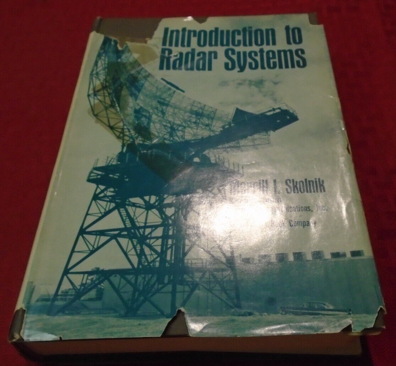 Introduction to Radar Systems by Merrill I. Skolnik 1962 HCDJ