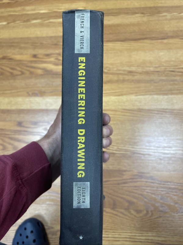 Engineering Drawing Eighth Edition French & Vierck 1953 Hardcover McGraw-Hill