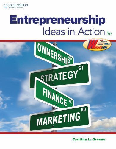 Entrepreneurship: Ideas in Action by Greene, Cynthia