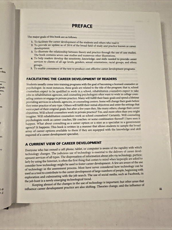 Career Information, Career Counseling and Career Development by Duane Brown... gallery