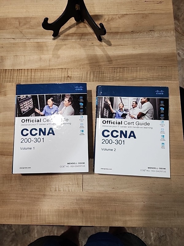 Official Cert Guide, Volume 1 & 2 By Wendell Odom PAPERBACK 2020