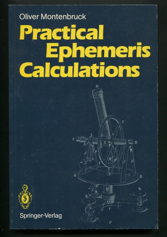 Practical Ephemeris Calculations by Oliver Montenbruck