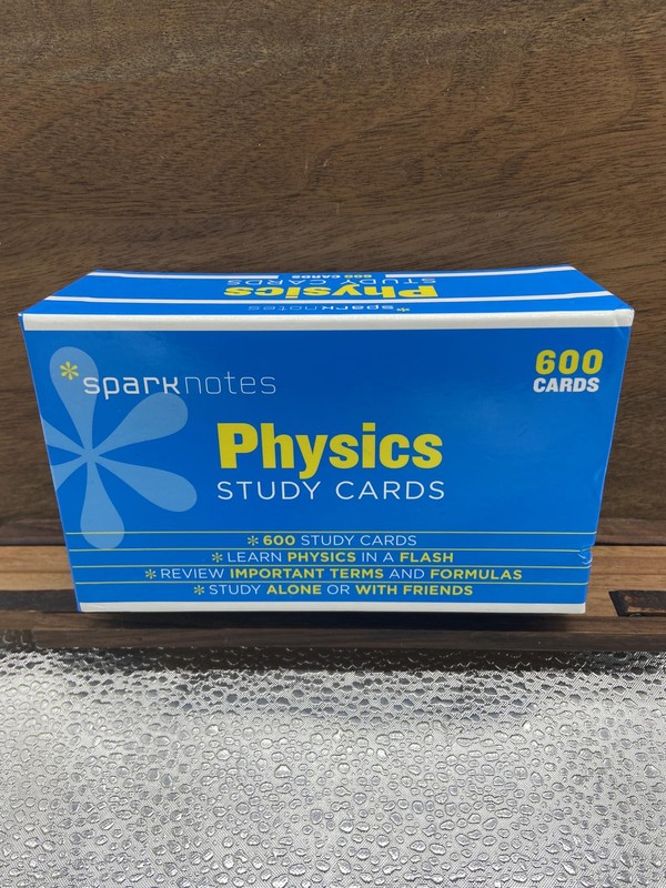 Physics SparkNotes Study Cards (Volume 16)