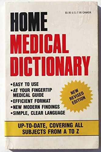 Home Medical Dictionary – Paperback, by Paradise Press – Acceptable
