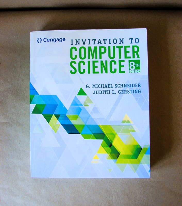 Cengage Invitation to Computer Science 8TH Ed Textbook AP 9780357872659 LIKE NEW