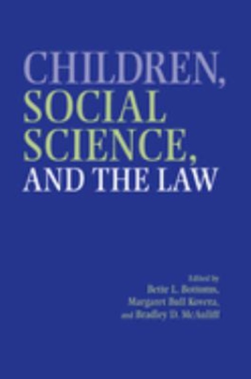 Children, Social Science, and the Law Paperback