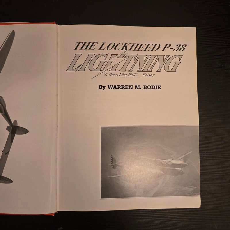 The Lockheed P-38 Lightning HC Warren M. Bodie 1991 gallery