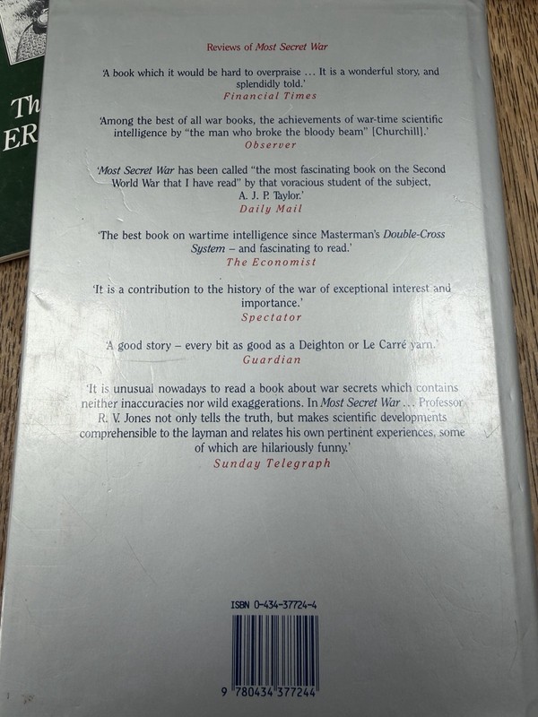 Reflections on Intelligence by Jones, R.V. gallery