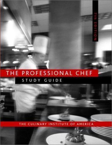 The Professional Chef, 7e Study – 9780471209164, The Culinary Institu, paperback