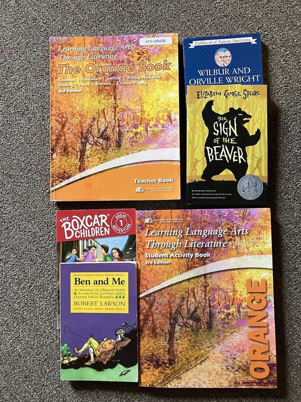 LLATL Orange 4th Grade with Teacher, Readers, and New Student Book