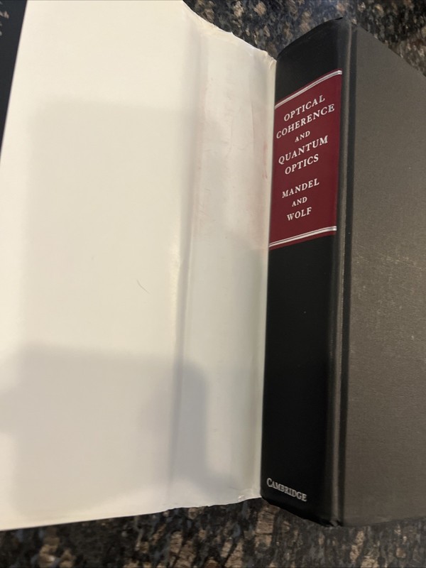 Optical Coherence and Quantum Optics by Leonard Mandel & Emil Wolf HB/DJ gallery
