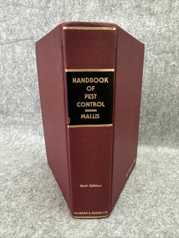 Handbook of Pest Control; Arnold Mallis (6th edition-1982) HB