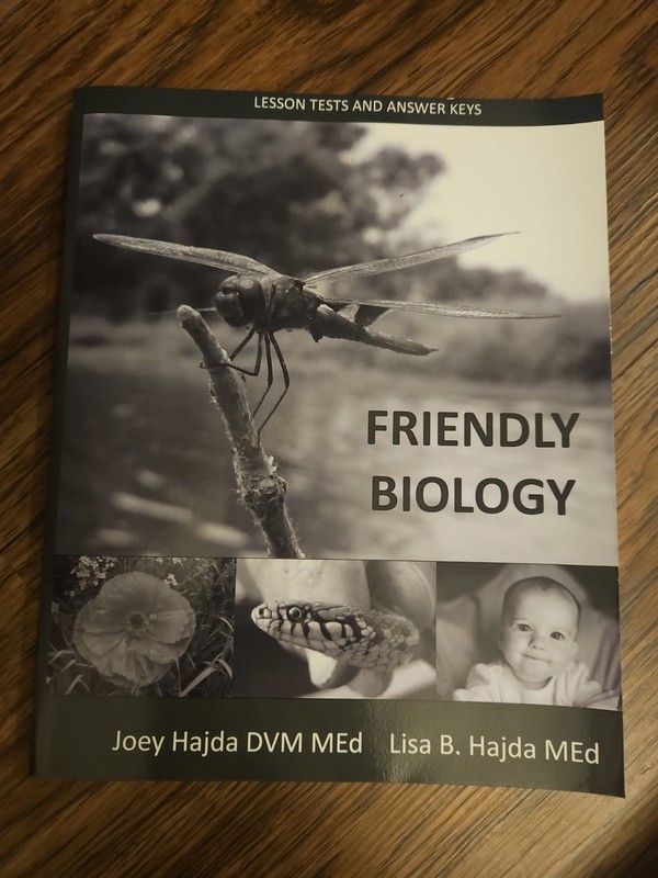 Friendly Biology Lesson Tests and Answer Keys by Joey Hajda (2016, Trade…