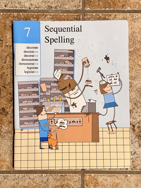 Sequential Spelling 7 Workbook PB Textbook Don McCabe Spelling