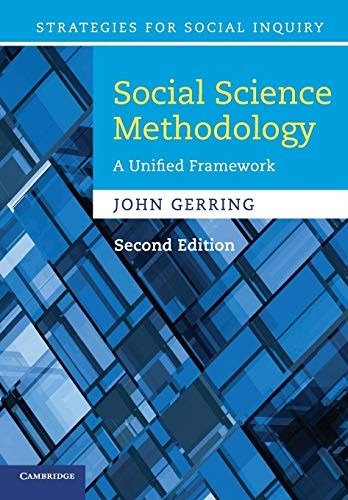 Social Science Methodology: A Unified…, Gerring, John