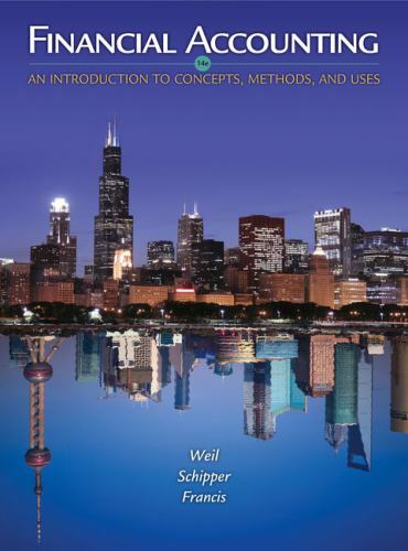 Financial Accounting: An Introduction to Concepts, Methods and Uses – 14th Ed