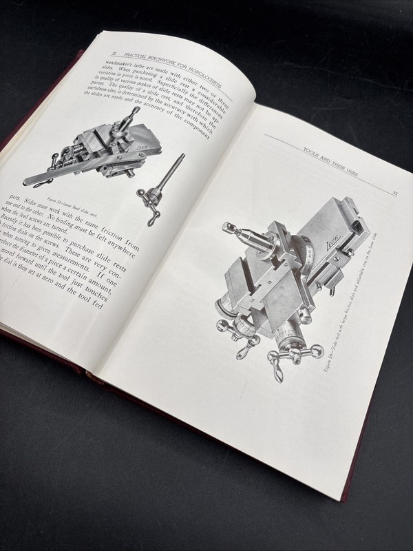1946 Practical Benchwork for Horologists Watchmakers Levin Machinists gallery