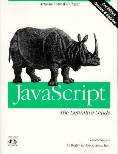 JavaScript: The Definitive Guide (Nutshell Handbooks) – Paperback – GOOD