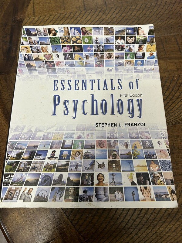 Essentials Of Psychology Fifth Edition Stephen L Franzoi