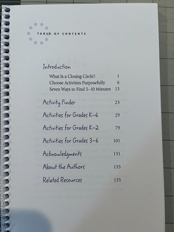Closing Circles: 50 Activities for Ending the Day in a Positive Way by Dana Janu gallery