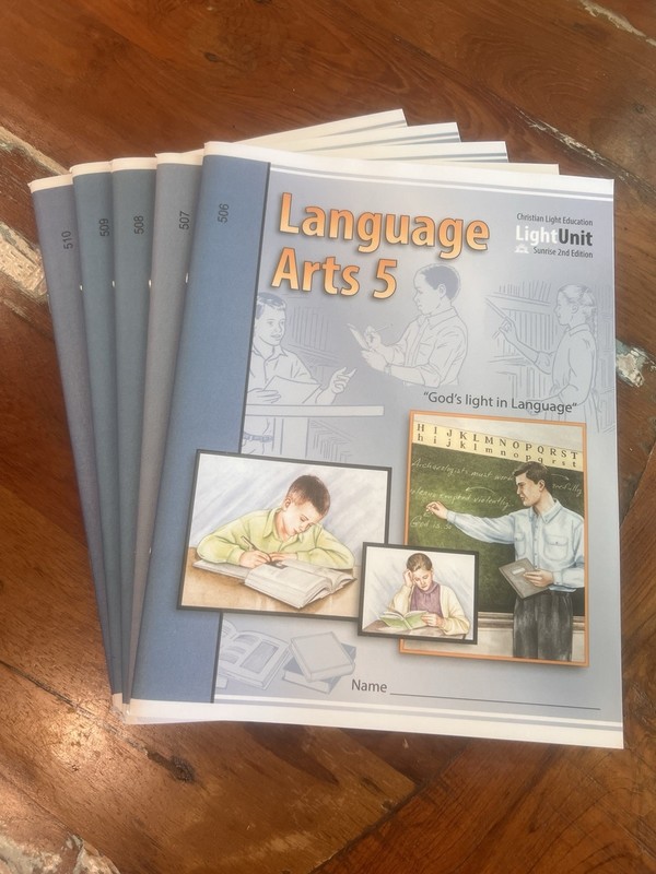 Christian Light Education Language Arts 506-510