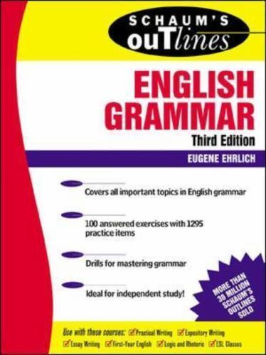 schaums outlines english grammar third edition