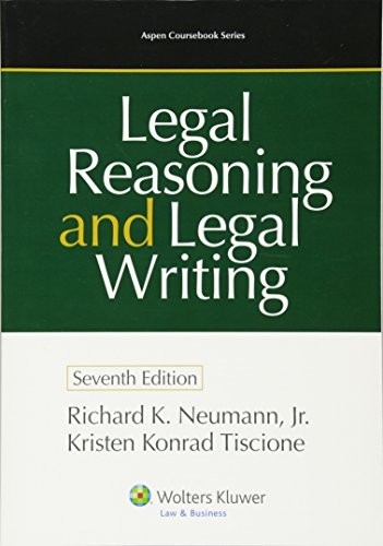 Legal Reasoning and Legal Writing (…, Tiscione, Krist