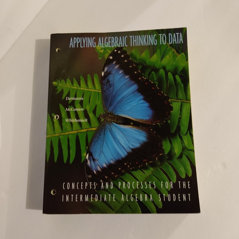 Applying Algebraic Thinking To Data. Concepts and Processes For Students