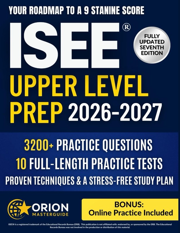 ISEE® Upper Level Prep The Strategic Guide to the ISEE Upper Level 3,200