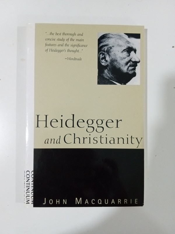 Heidegger and Christianity by John MacQuarrie: VG+