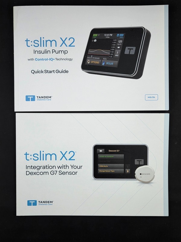Tandem t:slim X2 User Guide Book & G7 Integration Guide 2025