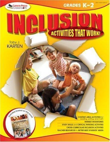Inclusion Activities That Work! Grades K-2 by Toby J. Karten (2007) PB NEW