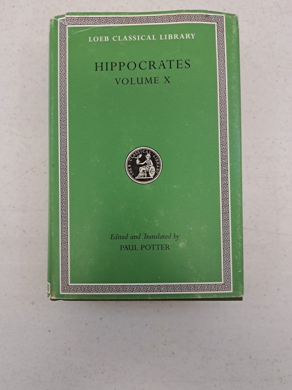 Hippocrates Vol. X, Loeb Classical Library
