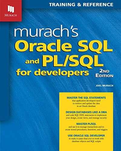 Murach’s Oracle SQL and PL/SQL for – Paperback, by Murach Joel – Very Good