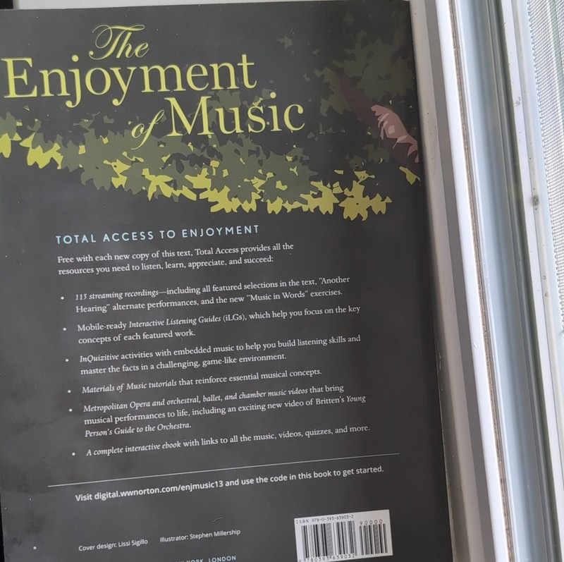 The Enjoyment of Music 13th Edition Forney Dell'Antonio Hardcover Illustrated gallery