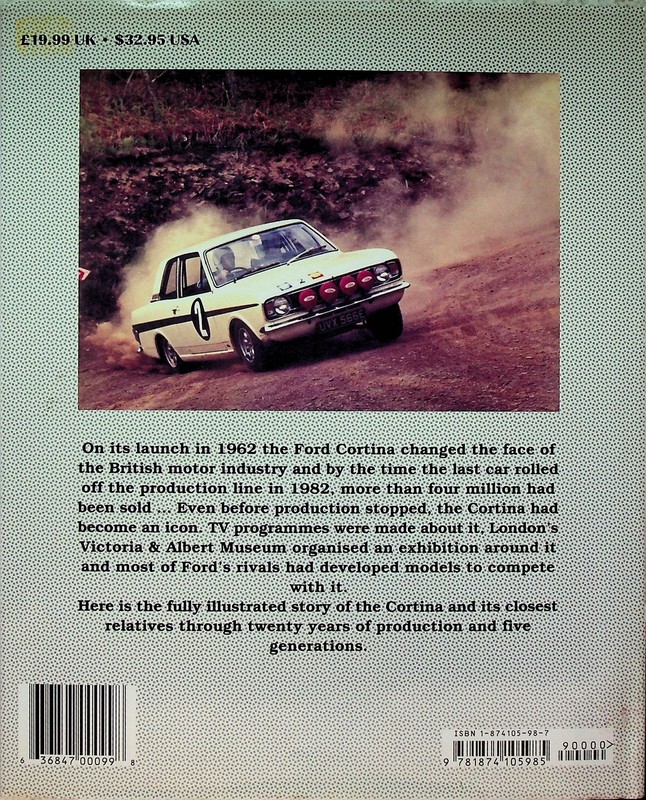 Cortina The Story of Ford's Best-seller Graham Robson 1998 1st Ed HC DJ gallery