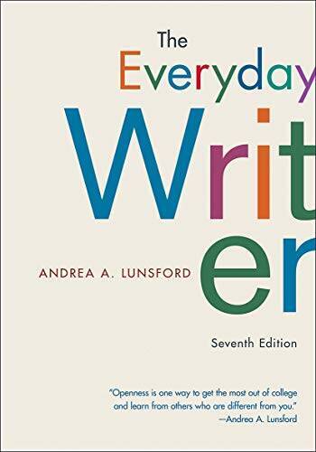 The Everyday Writer – Spiral-bound By Lunsford, Andrea A. – GOOD