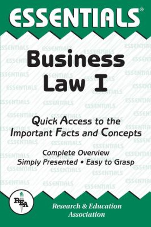 Business Law I Essentials Paperback