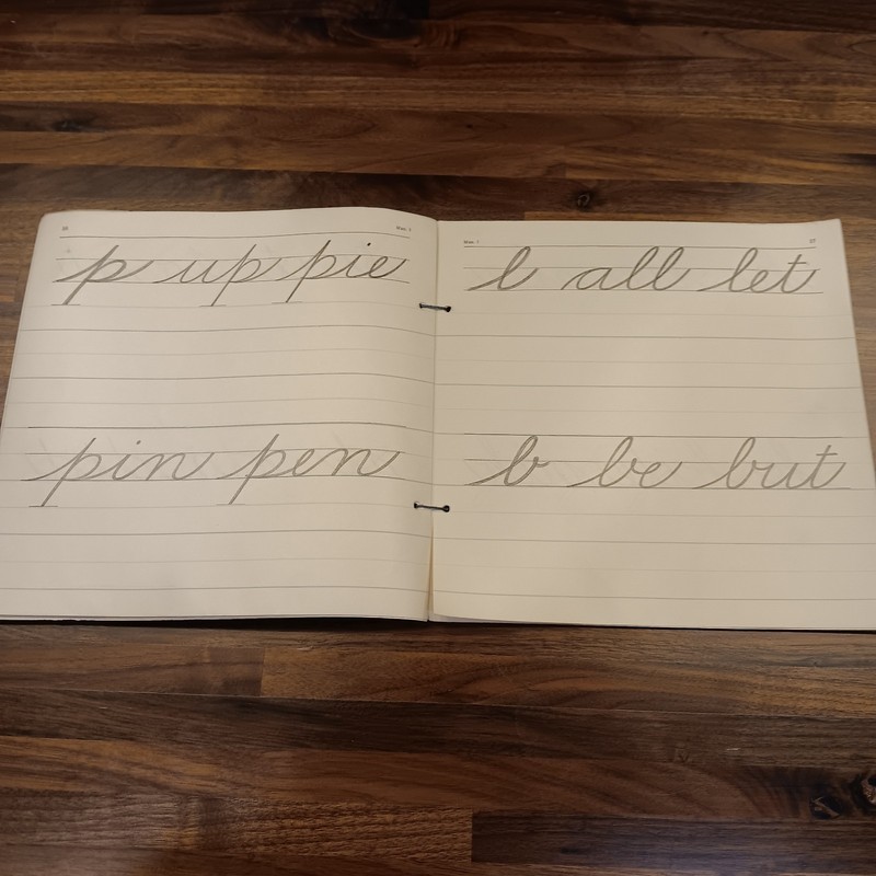 Zaner Method Arm Movement Writing Practice Book 1 Very Old 1915 gallery