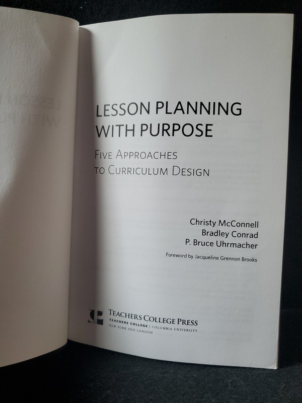 Lesson Planning With Purpose Five Approaches to Curriculum Design PB 2020 gallery